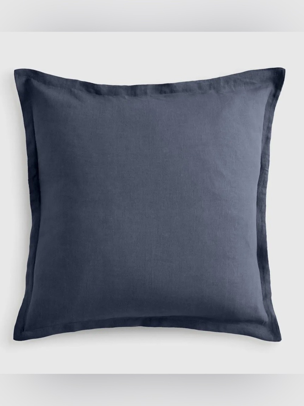 NWT Quince European Linen Euro Sham, 26 X 26 (Nightfall) *2 available
